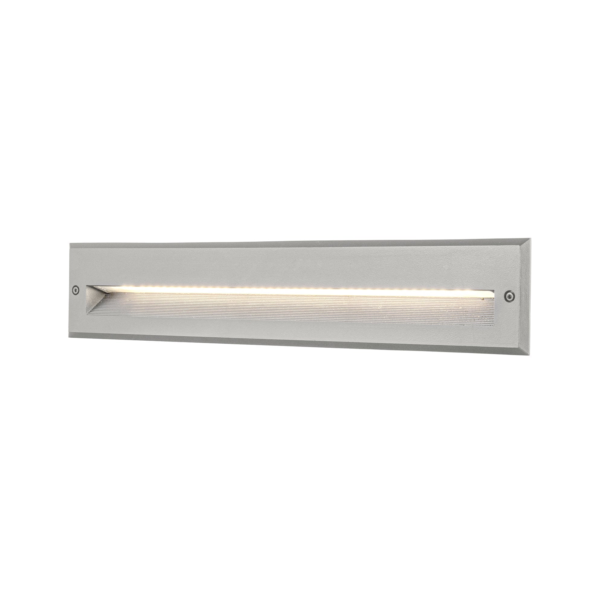 Kuzco Newport ER72420-GY LED Exterior Wall/Step Light Fixture, UL Damp Rated, Gray