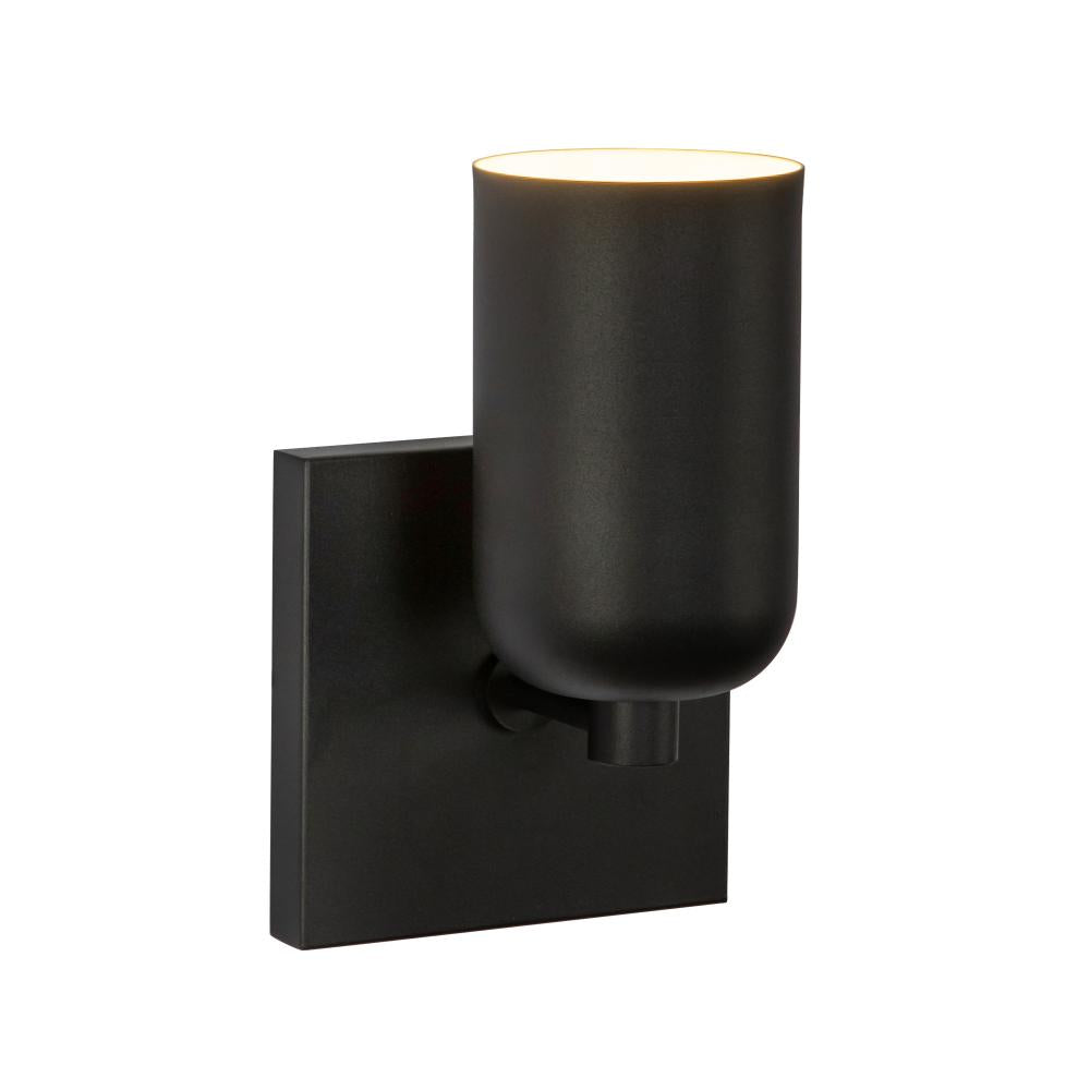 Kuzco Nola WS57704-BK Wall Sconce, 1 Light, Black