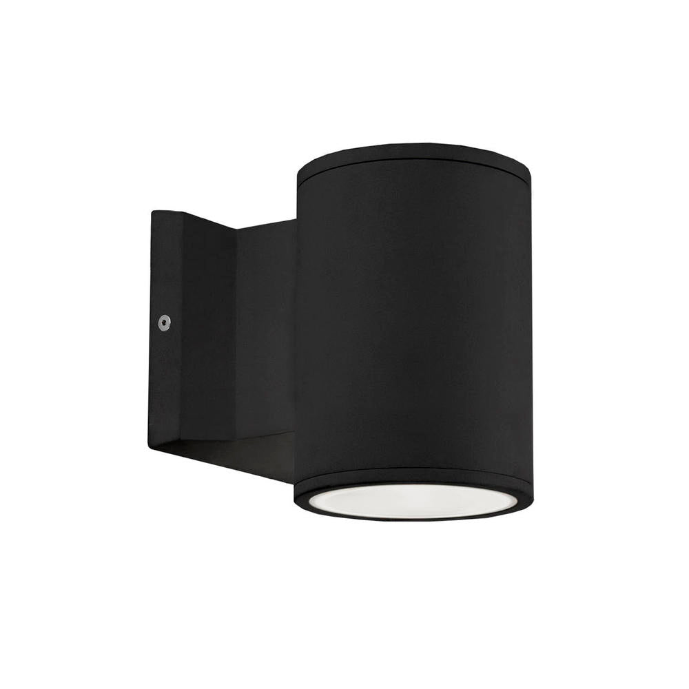 Kuzco Lighting EW3105-BK Nordic 5-in Exterior Wall Sconce, UL Wet Rated, Black