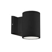 Kuzco Lighting EW3105-BK Nordic 5-in Exterior Wall Sconce, UL Wet Rated, Black