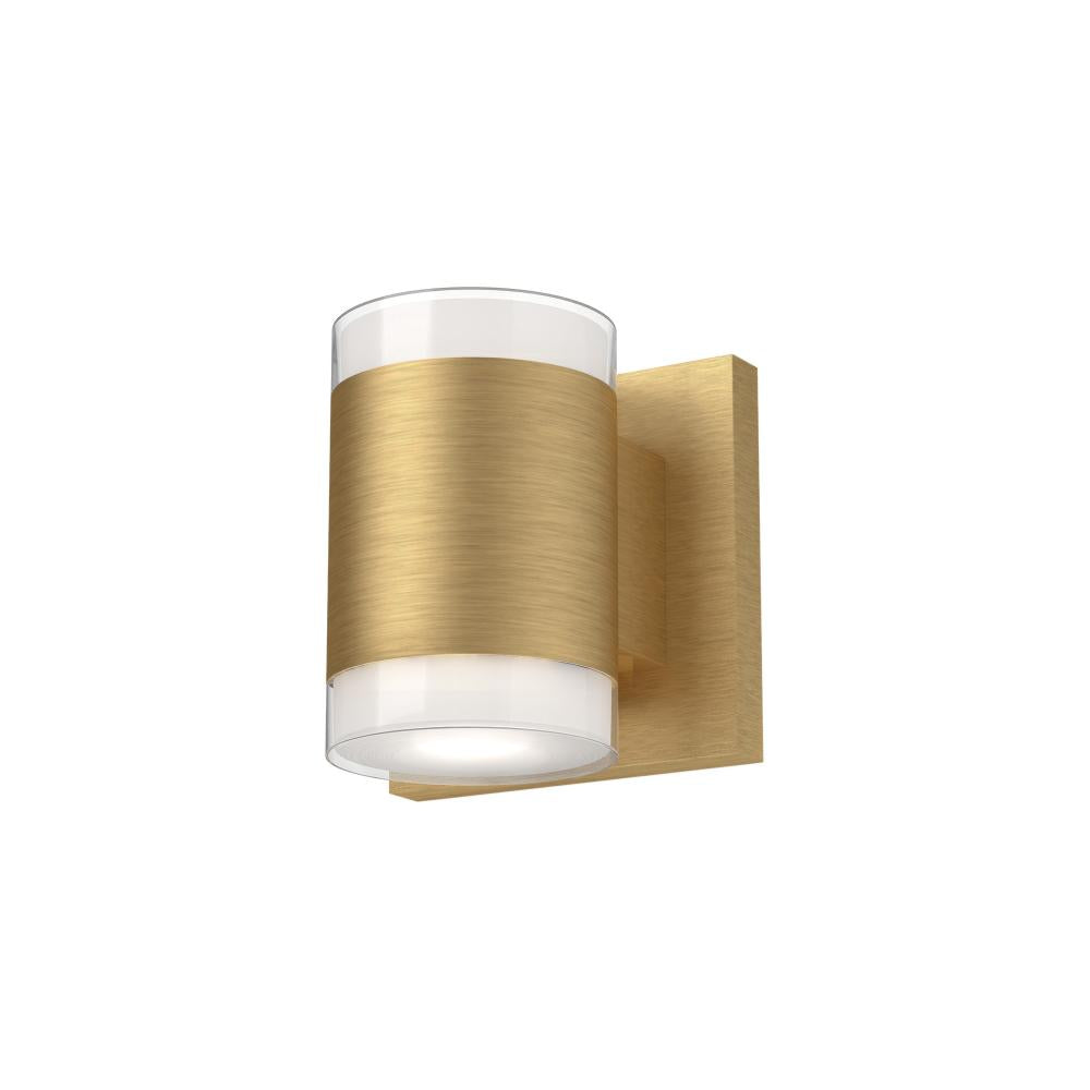 Kuzco Lighting 601431BG-LED Norfolk Wall Sconce, LED, Up/Down, Brushed Gold