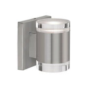 Kuzco Lighting 601431BN-LED Norfolk LED Wall Sconce, UL Damp Rated, Brushed Nickel