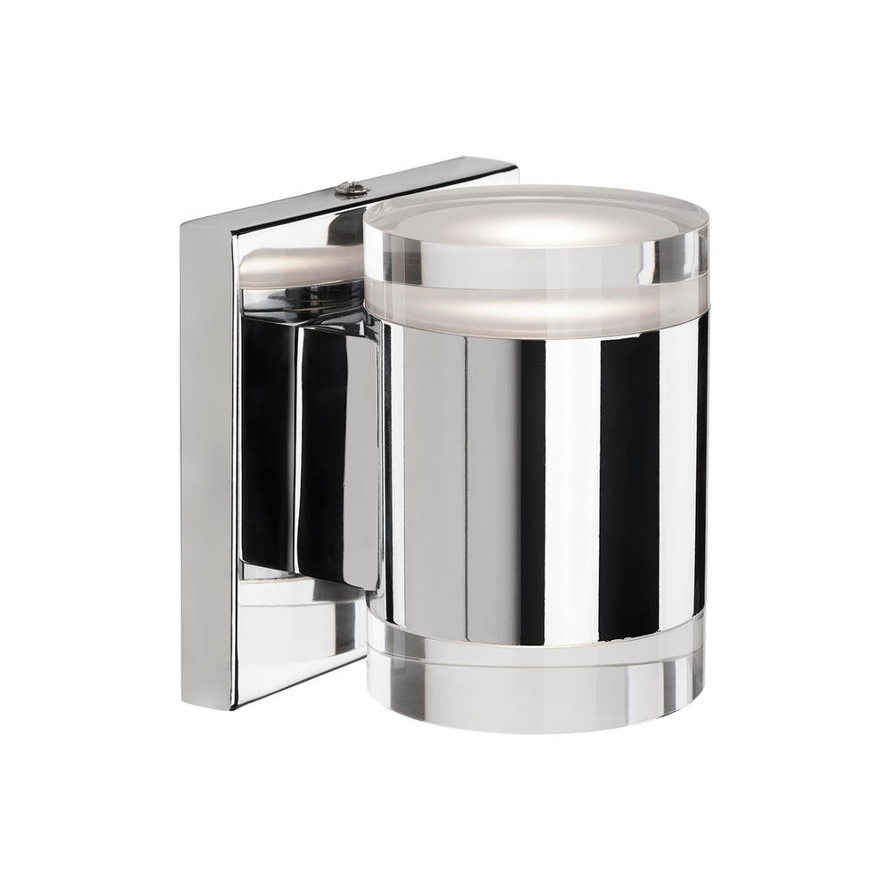 Kuzco Lighting 601431CH-LED Wall Sconce, LED Updown Fixture, Chrome