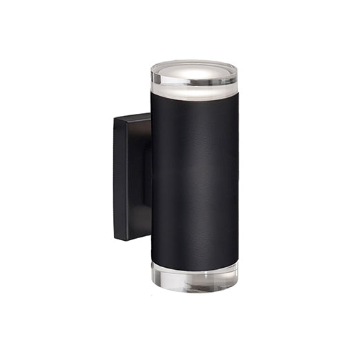 Kuzco 601432BK-LED Wall Sconce, 8-in, LED, Up/Down, Black