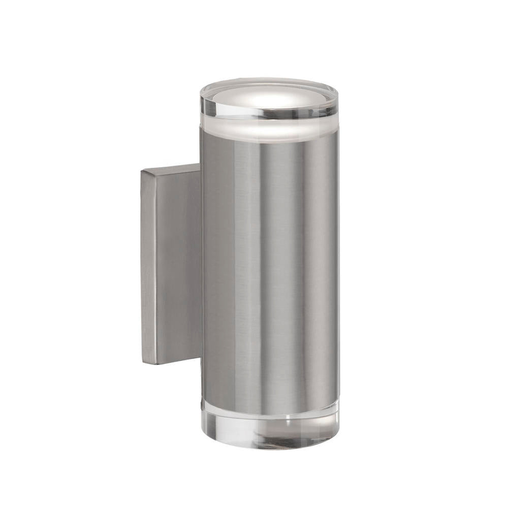 Kuzco Lighting 601432BN-LED Wall Sconce, LED, Up/Down Lighting, Brushed Nickel