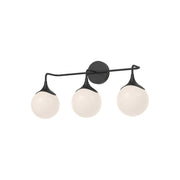 ALORA MOOD Lighting VL505125MBOP Vanity Light Fixture, UL Damp Rated, Matte Black