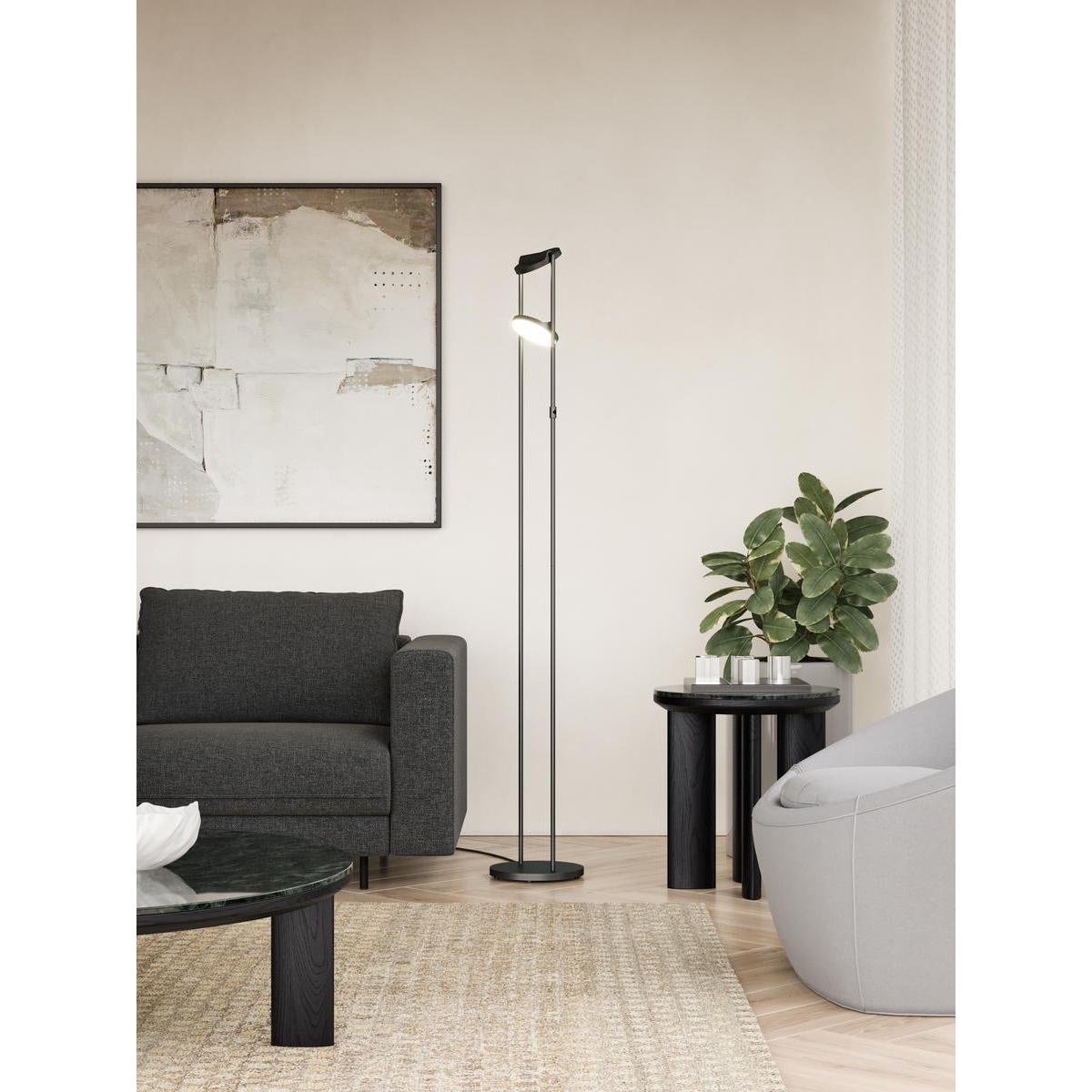Kuzco Lighting FL72268-BK Novel 68-in Floor Lamp, LED, Black