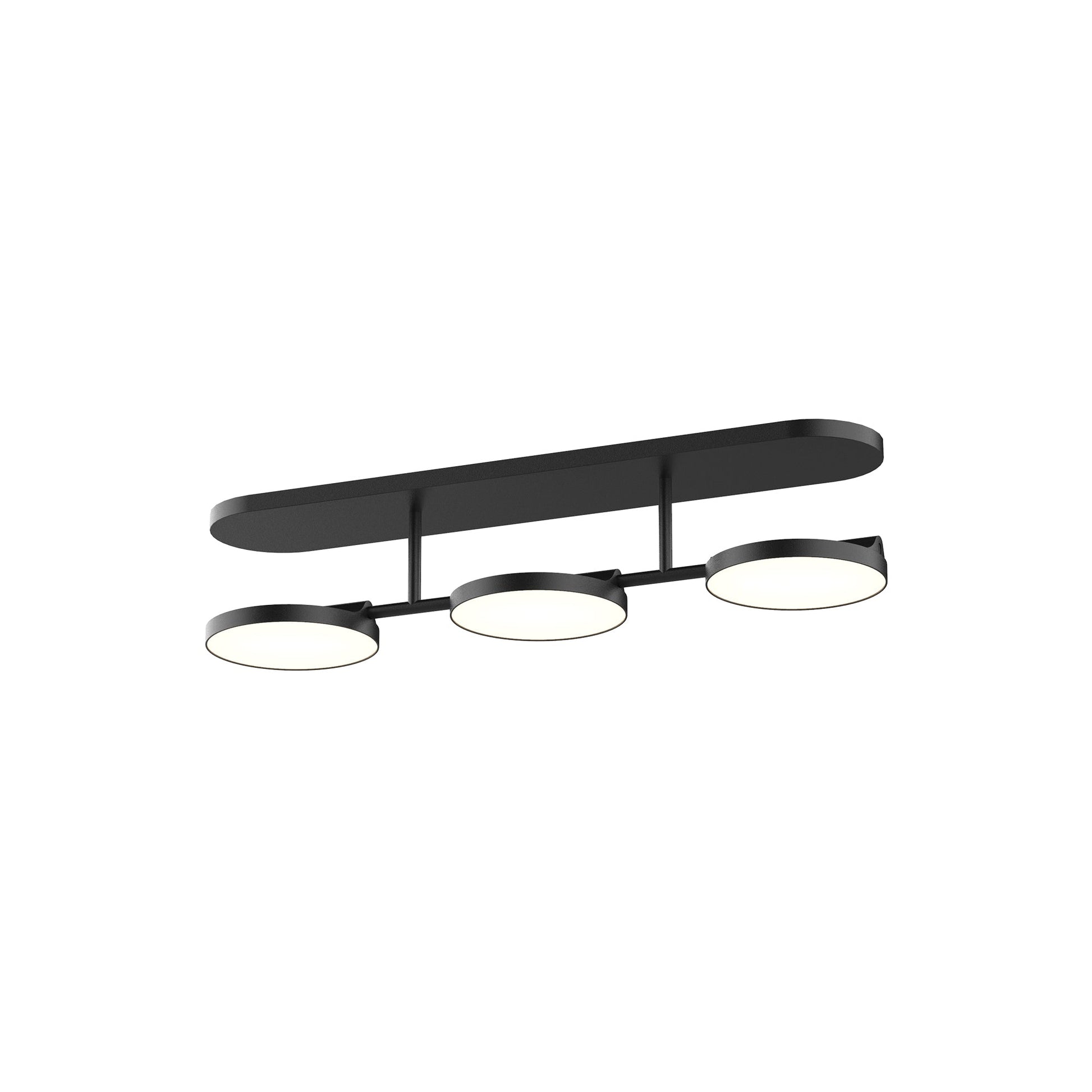 Kuzco Novel VL72221-BK-UNV Vanity Light Fixture, UL Damp Rated, Black
