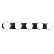 Kuzco Lighting VL72237-BK-UNV Vanity Light Fixture, UL Damp Rated, Black