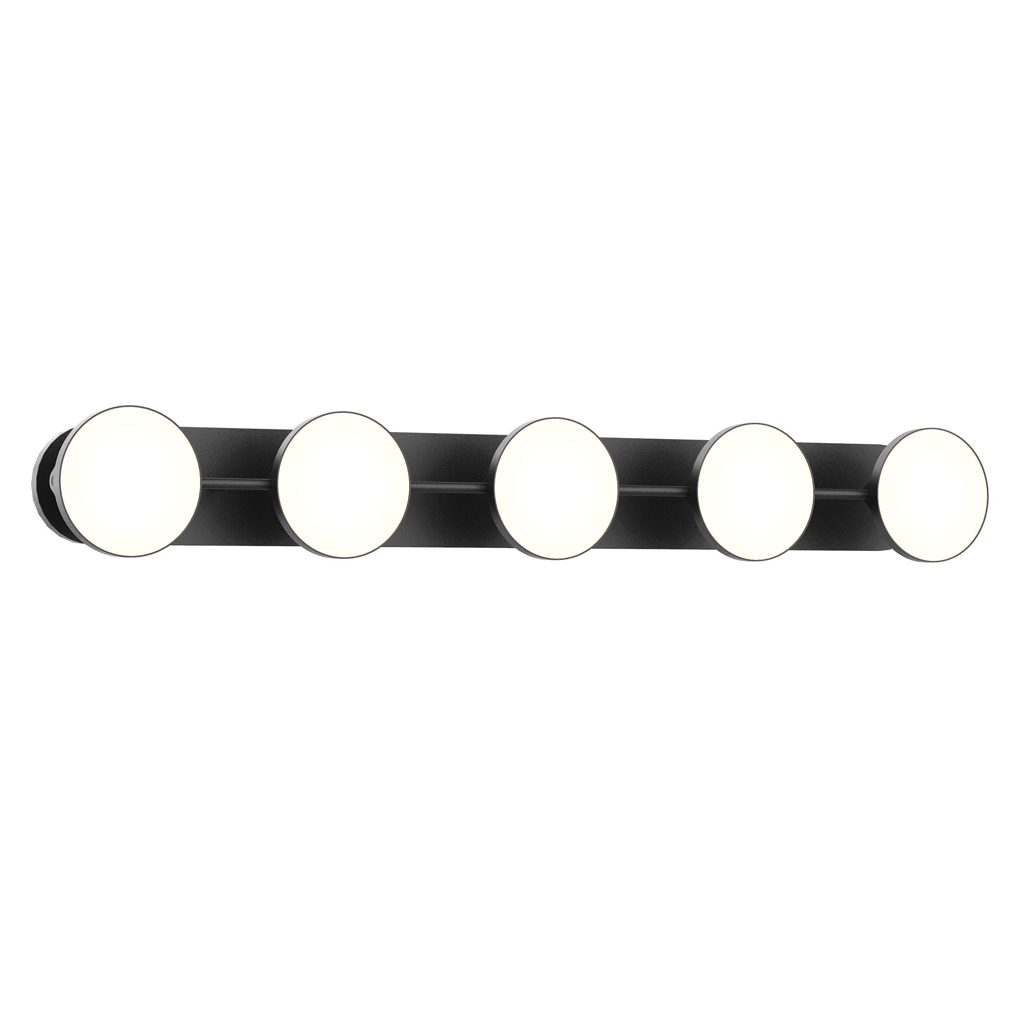 Kuzco Lighting VL72237-BK-UNV Vanity Light Fixture, UL Damp Rated, Black