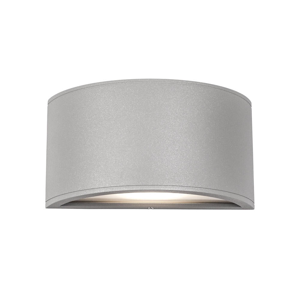 Kuzco Olympus EW9010-GY Exterior Wall Sconce, UL Damp Rated, Gray