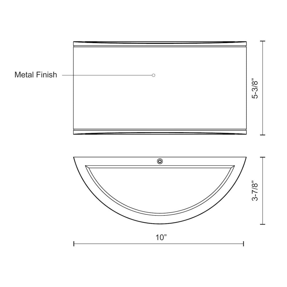 Kuzco Olympus EW9010-GY Exterior Wall Sconce, UL Damp Rated, Gray
