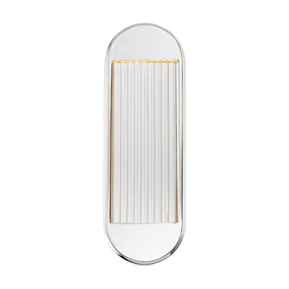 ALORA Lighting WV330216PN Wall/Vanity Light Fixture, UL Damp Rated, Polished Nickel