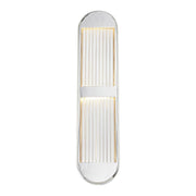 ALORA Lighting Palais WV330324PN Vanity Light Fixture, UL Damp Rated, Polished Nickel