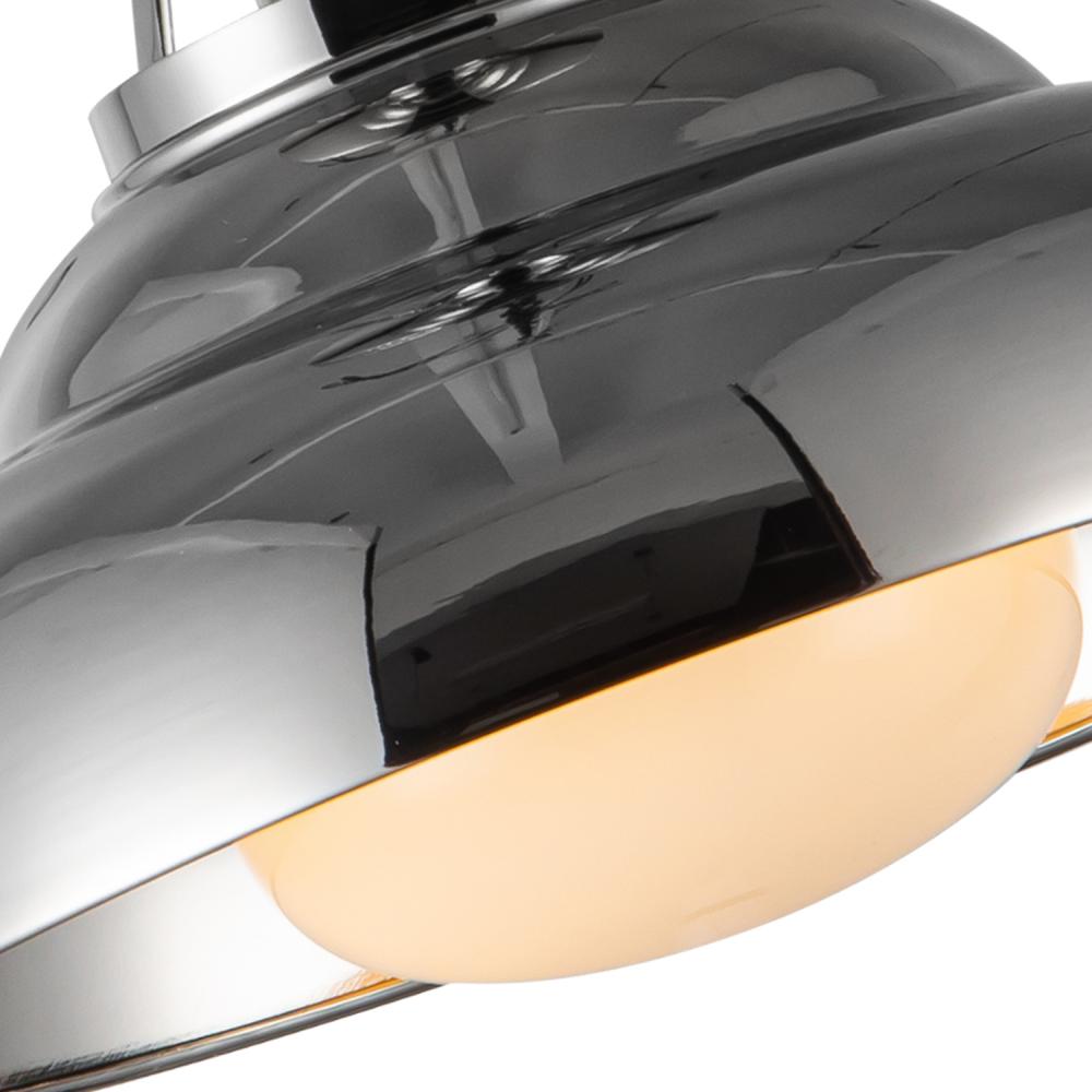 ALORA Lighting Palmetto SF344012PNGO Semi Flush Mount, UL Listed, Polished Nickel/Glossy Opal