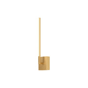 Kuzco Lighting WS25118-BG-UNV Wall Sconce, 15W Watt, Square Profile, Brushed Gold