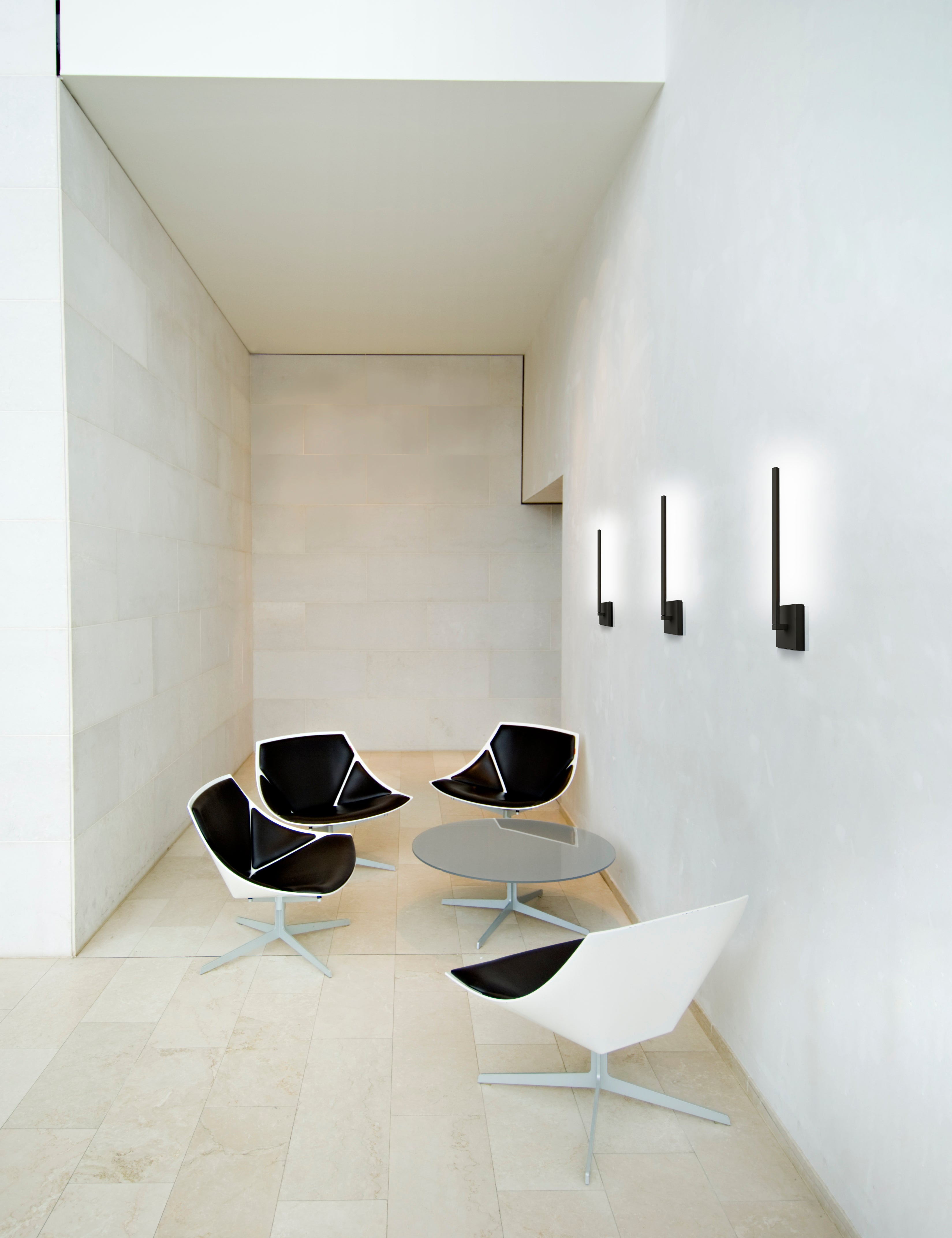 Kuzco Pandora WS25118-BK-UNV Wall Sconce, LED, Black