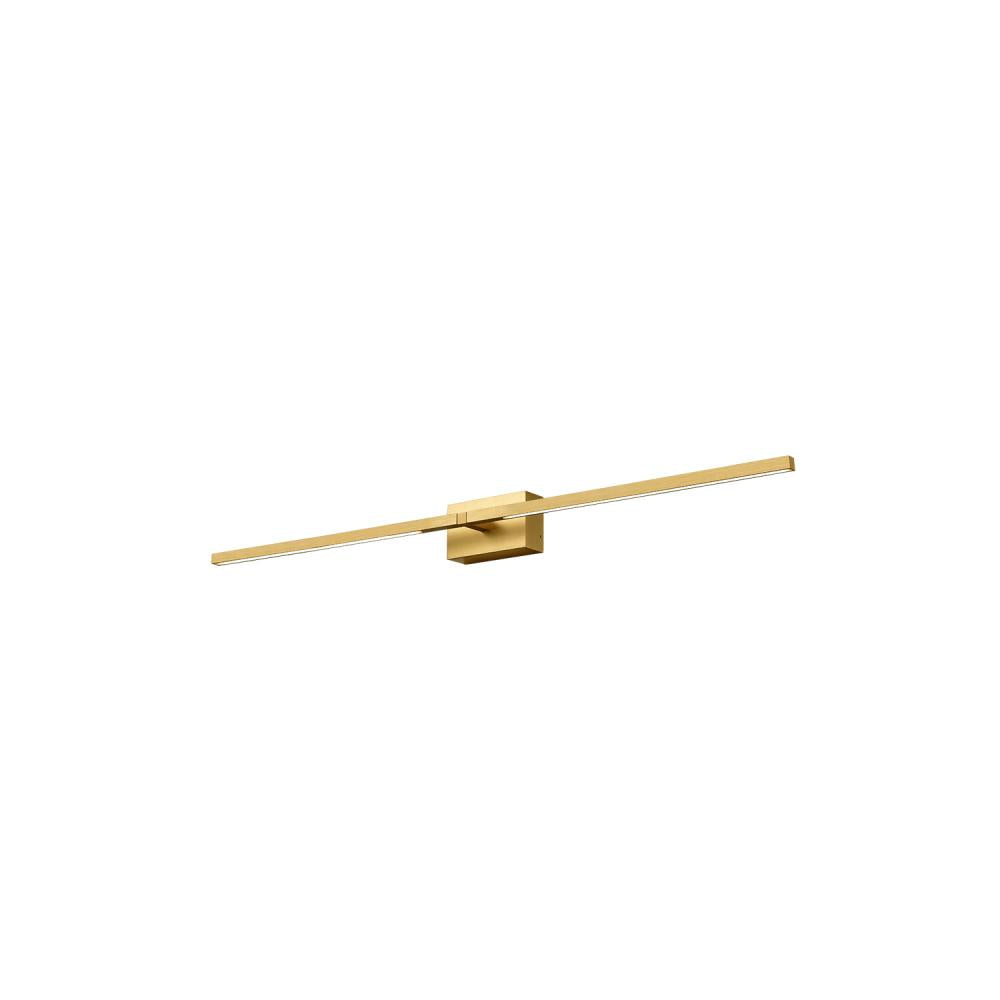 Kuzco Lighting WS25336-BG Pandora 36-in LED Wall Sconce, UL Damp Rated, Brushed Gold