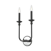 ALORA Lighting WV351502UB Peabody 2 Lights Wall/Vanity Light Fixture, UL Damp Rated, Urban Bronze