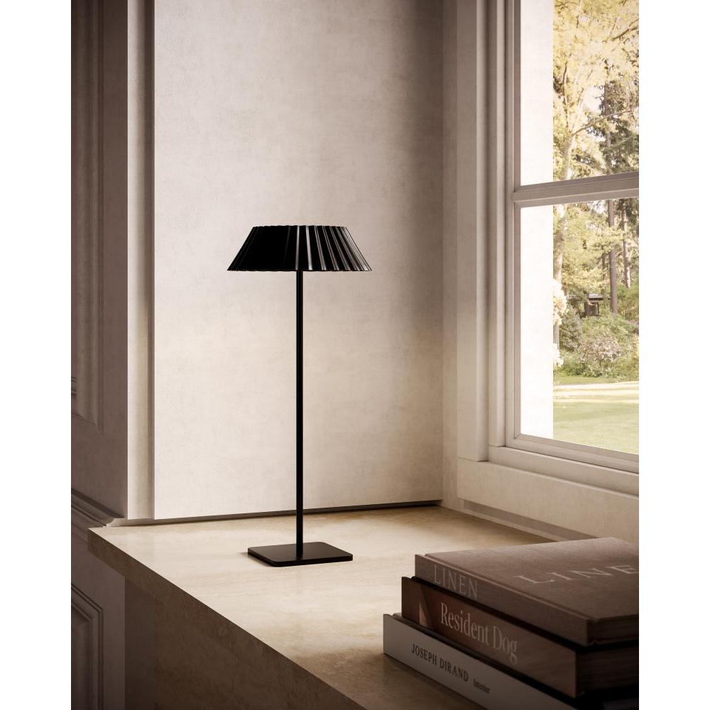 Kuzco Pela TL66714-BK Table Lamp, LED, Black