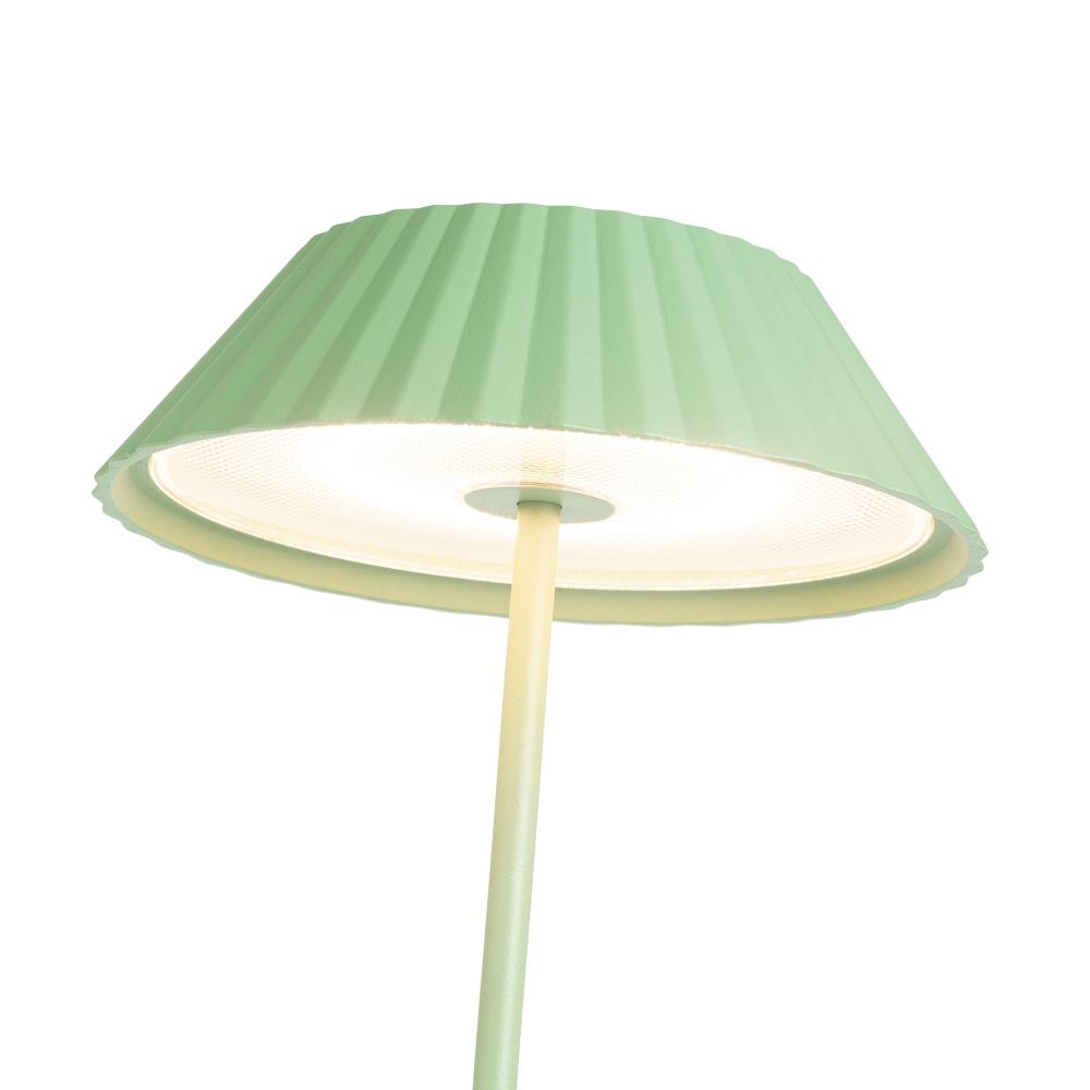 Kuzco Pela TL66714-GN Table Lamp, LED, Sage Green