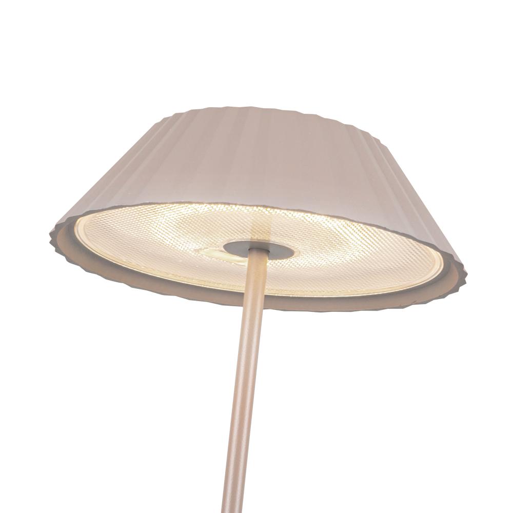 Kuzco Lighting TL66714-MN Table Lamp, LED, 3W, Moonstone Gray