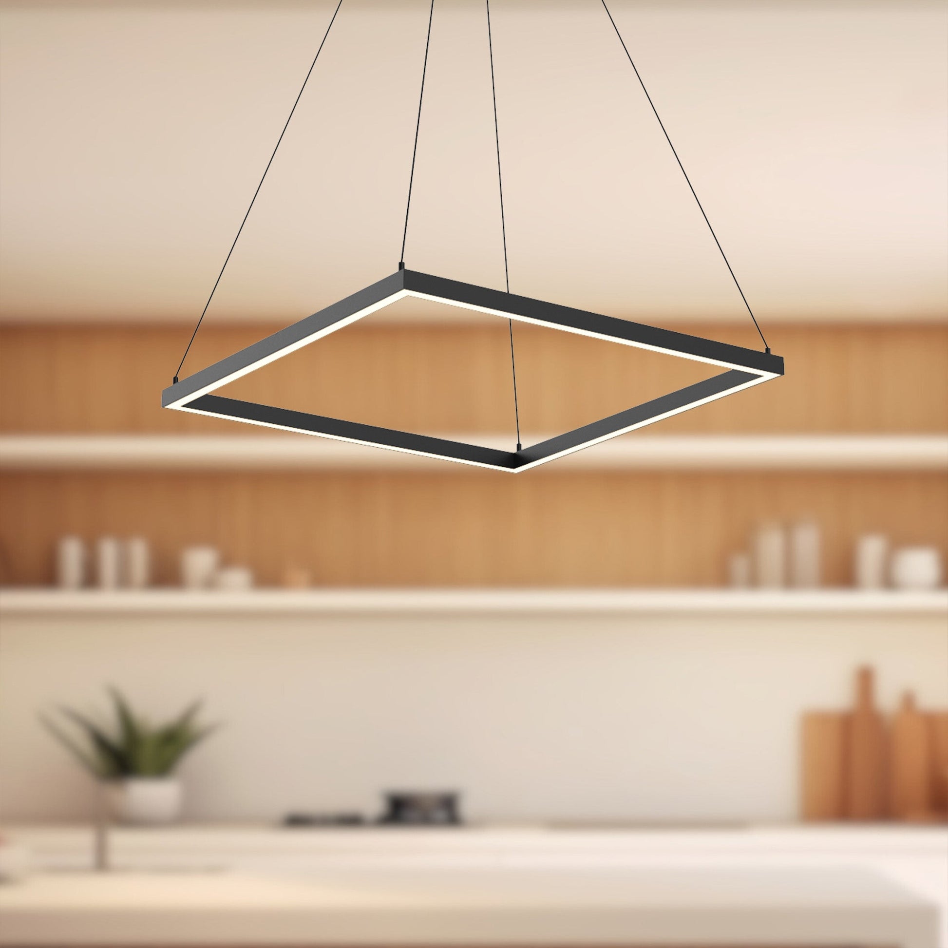 Kuzco Lighting PD88124-BK-UNV-010 Pendant Light Fixture, UL Listed, Black