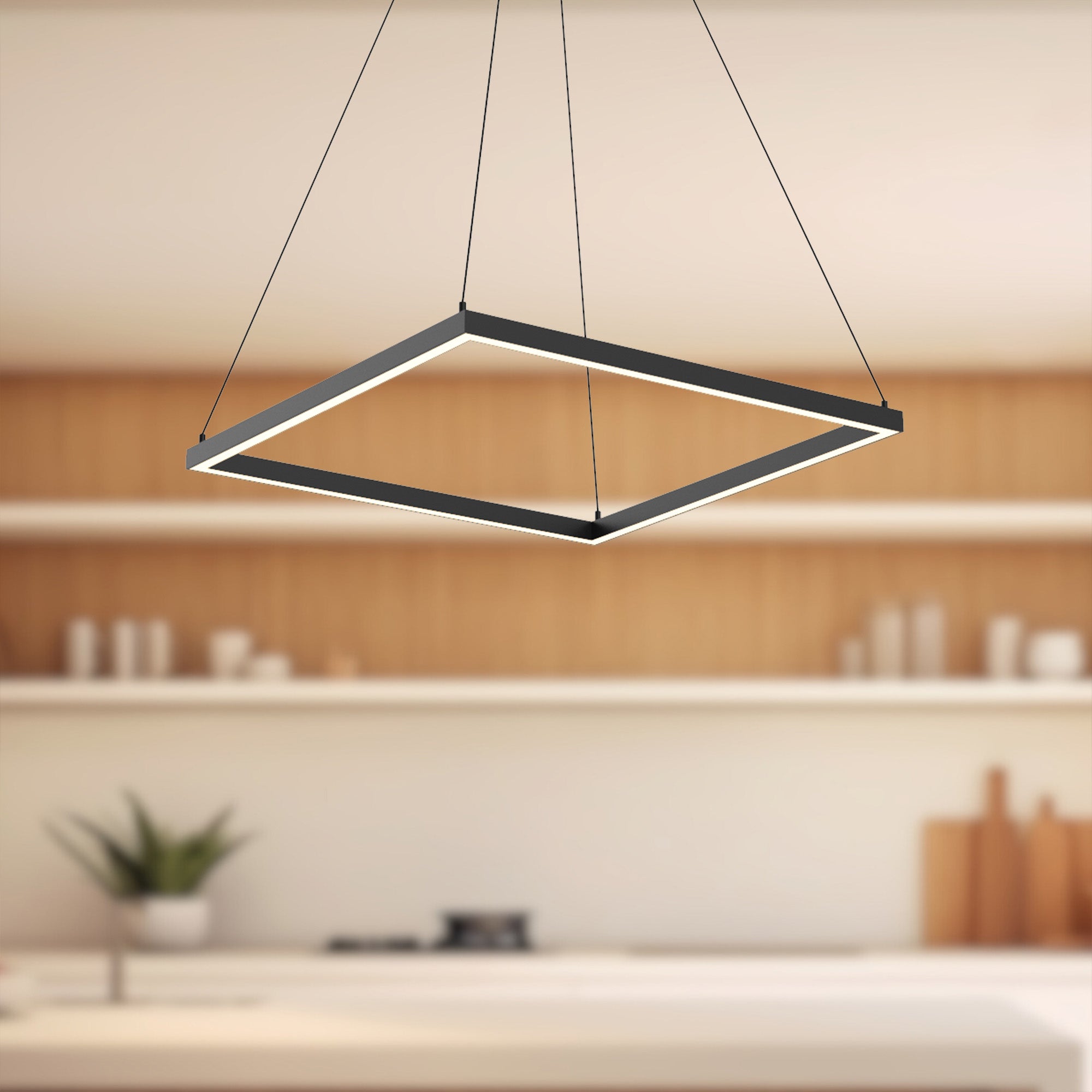 Kuzco Lighting PD88124-BK-UNV-010 Pendant Light Fixture, UL Listed, Black