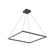 Kuzco Piazza PD88132-BK-UNV-010 LED Pendant, UL Listed, Black
