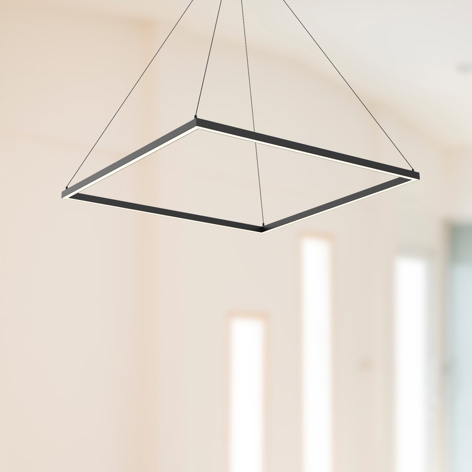 Kuzco Lighting PD88136-BK-UNV-010 Pendant, Black LED, 36-in, Down Light
