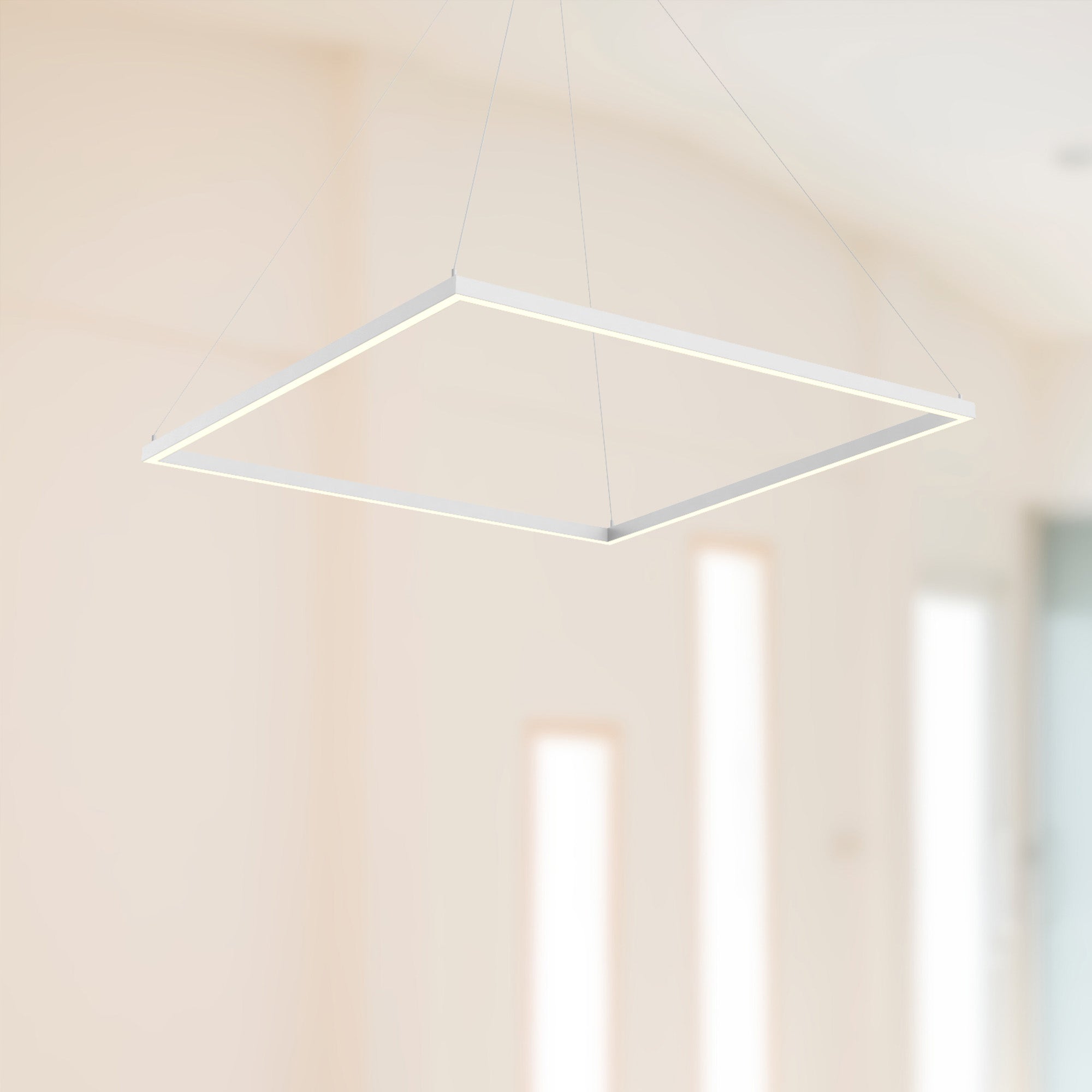 Kuzco Lighting PD88136-WH-UNV-010 Pendant Light Fixture, UL Damp Rated, White