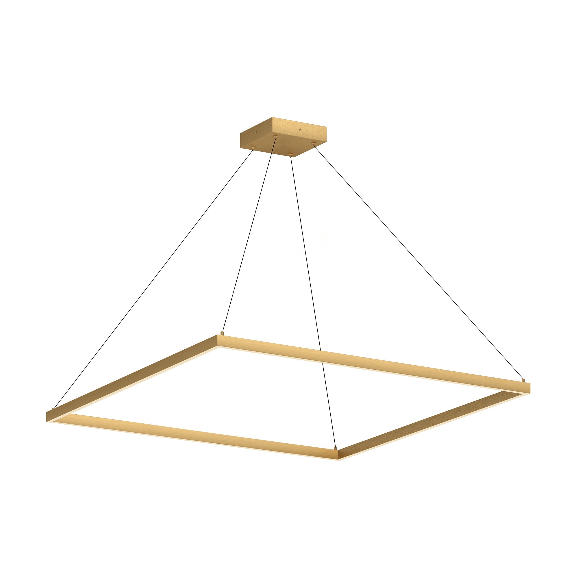 Kuzco Piazza PD88148-BG-UNV-010 Pendant, LED, 100W, Brushed Gold