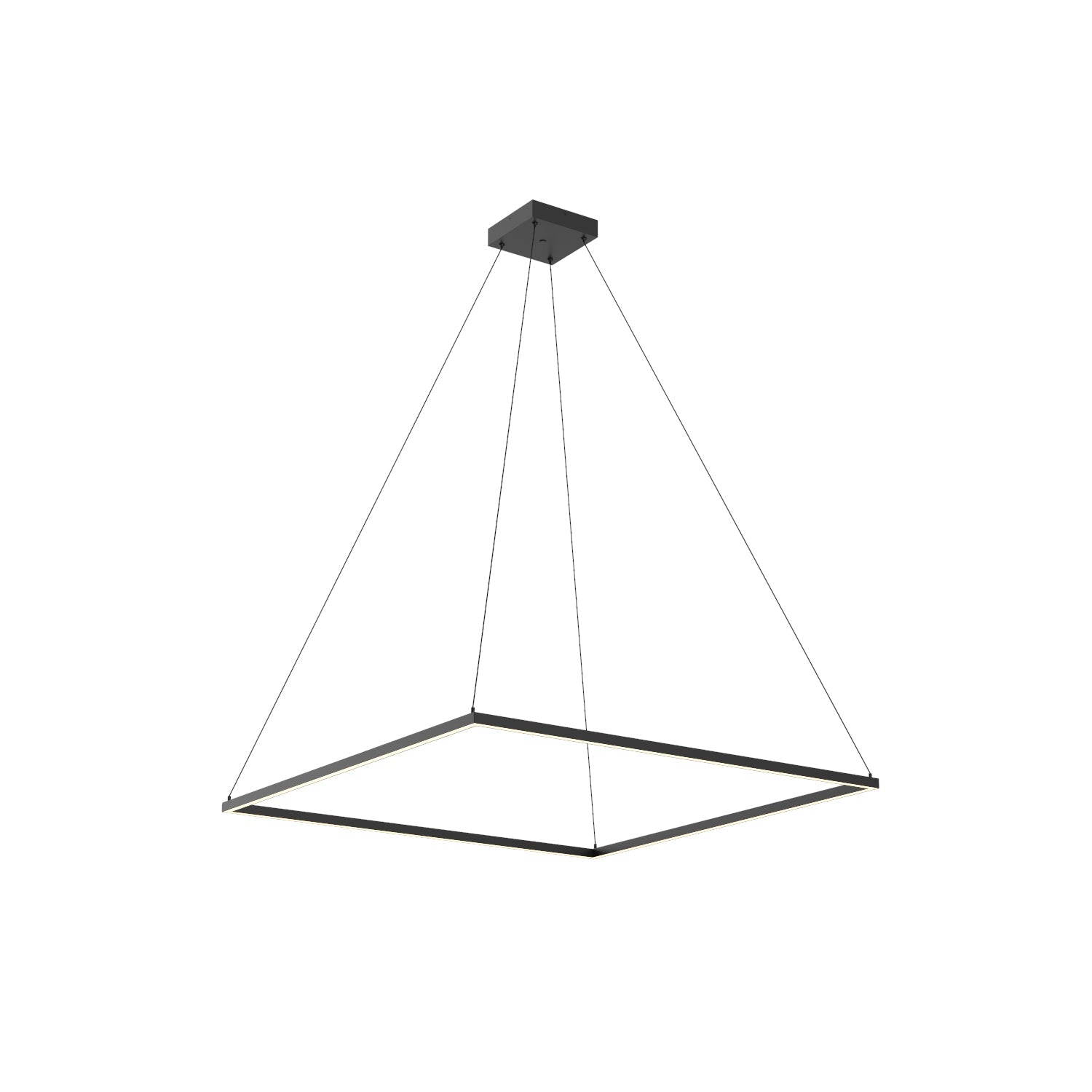 Kuzco Piazza PD88148-BK-UNV-010 Pendant Light Fixture, 100W, Black