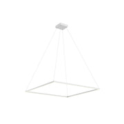 Kuzco Piazza PD88148-WH-UNV-010 Pendant Light Fixture, Down Light, Matte Powder Coated