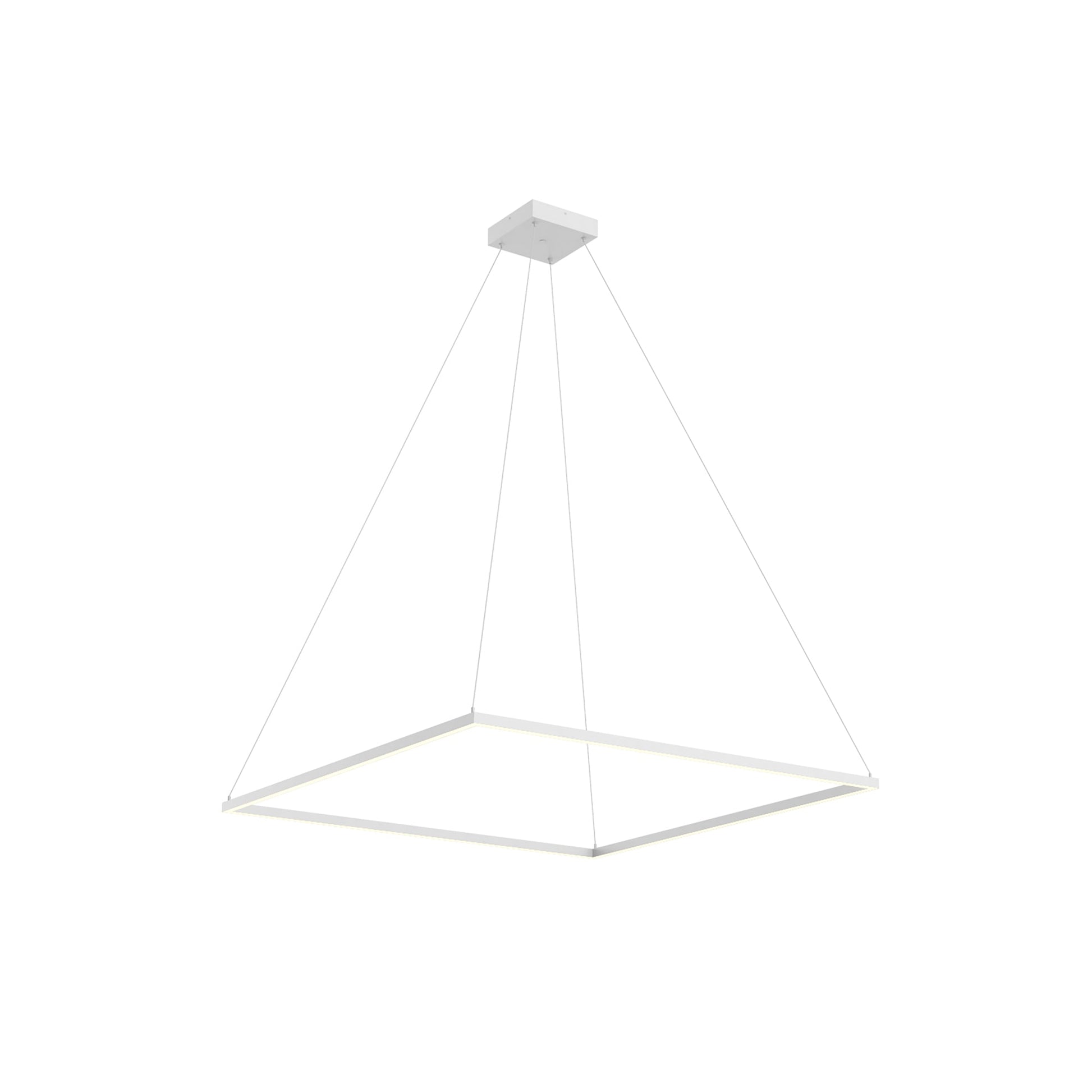 Kuzco Piazza PD88148-WH-UNV-010 Pendant Light Fixture, Down Light, Matte Powder Coated