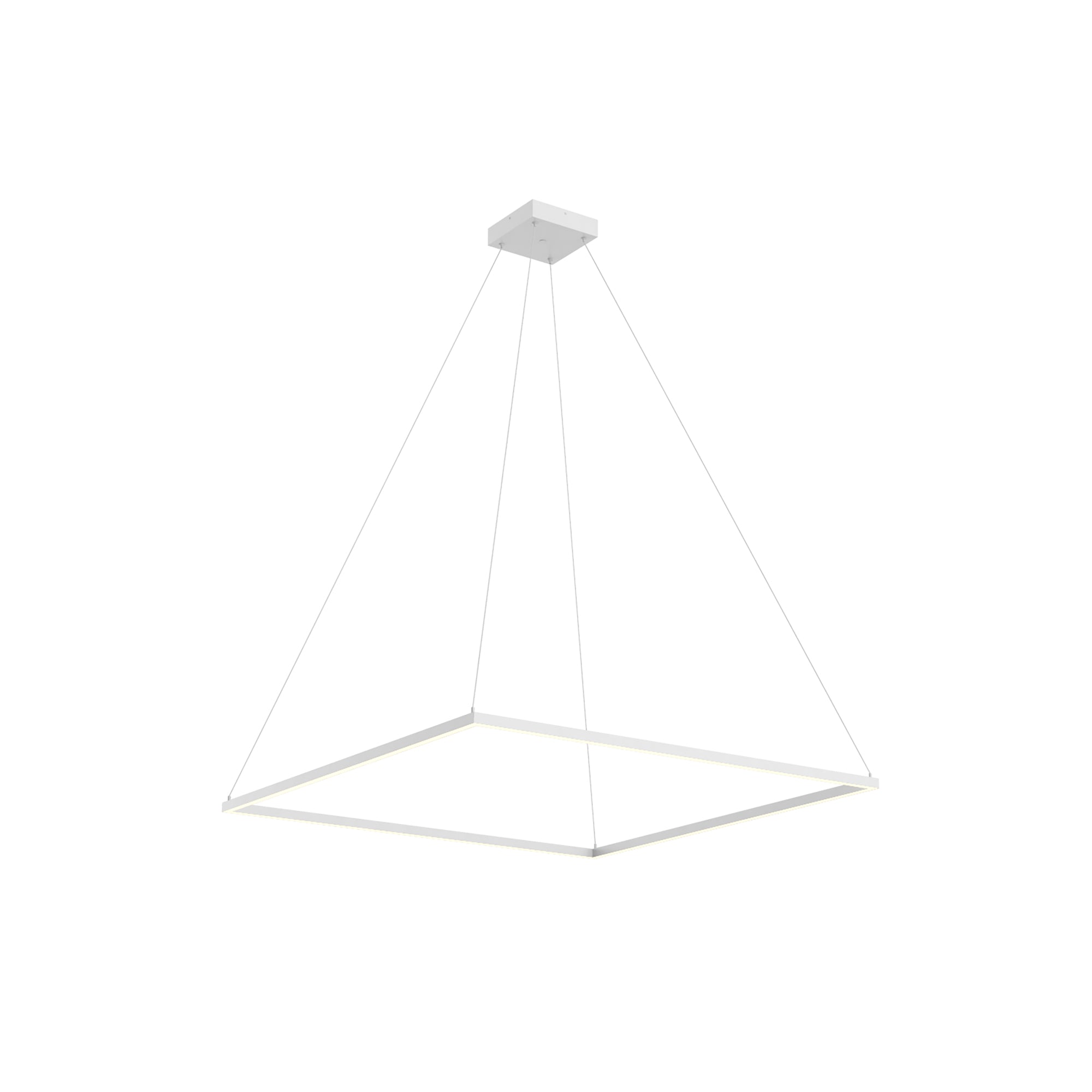 Kuzco Piazza PD88148-WH-UNV-010 Pendant Light Fixture, Down Light, Matte Powder Coated