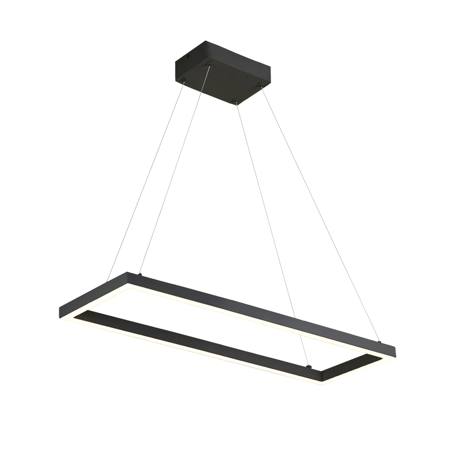 Kuzco Piazza PD88530-BK-UNV-010 Pendant Light Fixture, UL Listed, Black