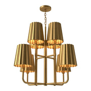ALORA MOOD Lighting CH528830AG Chandeliers, Aged Gold