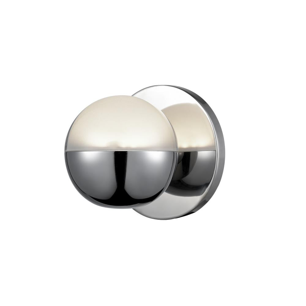 Kuzco WS47305-CH-2700K Wall Sconce, 6W Watt, Chrome