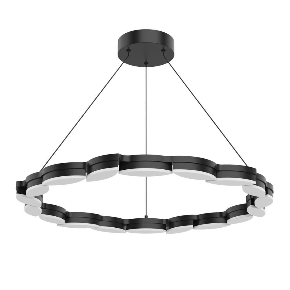 Kuzco Lighting Inc. POPLAR CH90734-BK Chandelier Traditional - Black