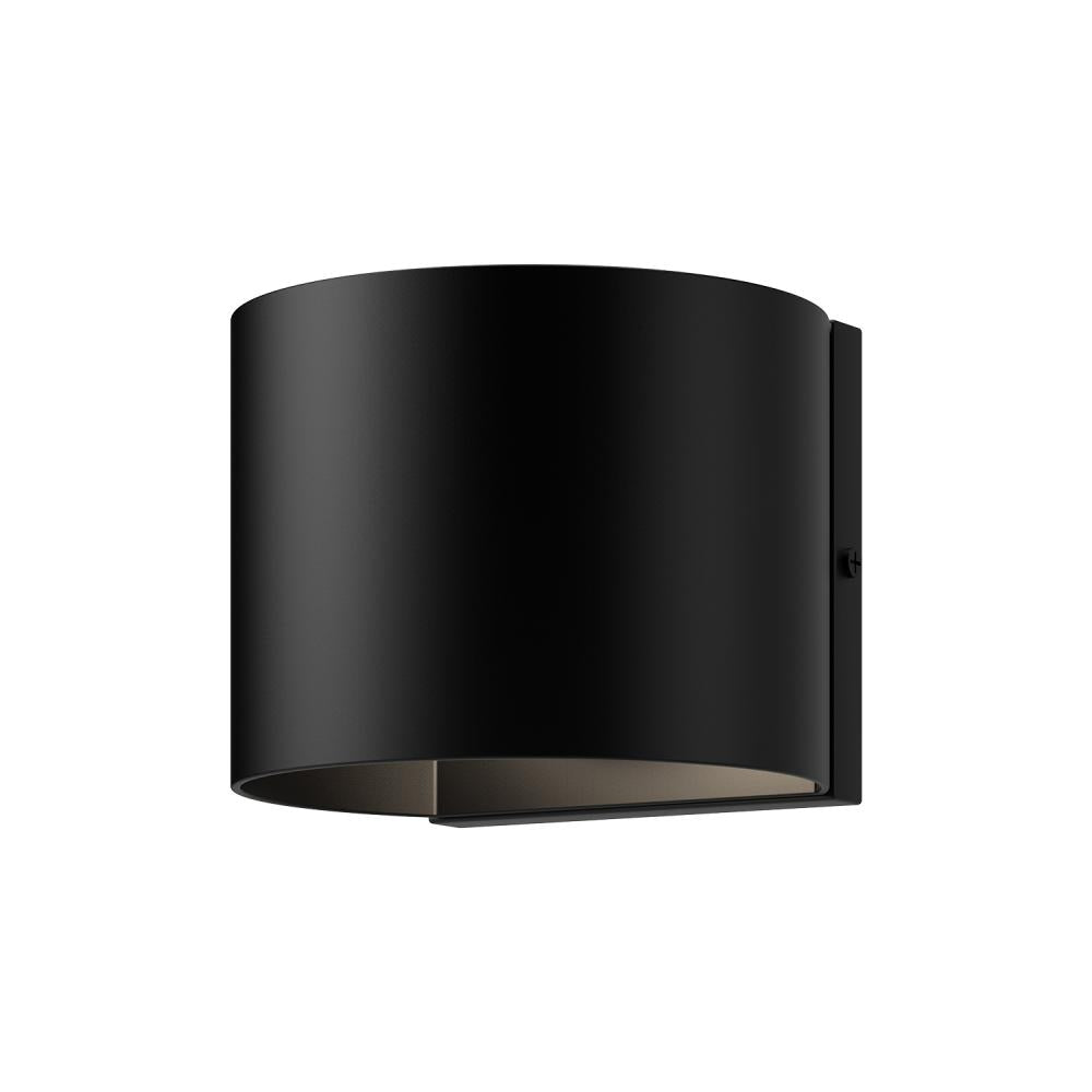 Kuzco Rene EW39506-BK-UNV LED Exterior Wall Sconce, UL Rated, Black