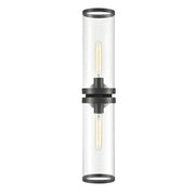 ALORA Lighting WV311602UBCG Vanity Light Fixture, UL Damp Rated, Urban Bronze