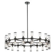 ALORA Lighting CH309036UBCG Chandelier, Clear Glass/Urban Bronze