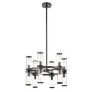 ALORA Lighting CH309066UBCG Chandelier, 12 Lights, Clear Glass/Urban Bronze