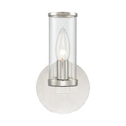 ALORA Lighting WV309001PNCG Wall/Vanity Light Fixture, UL Damp Rated, Polished Nickel