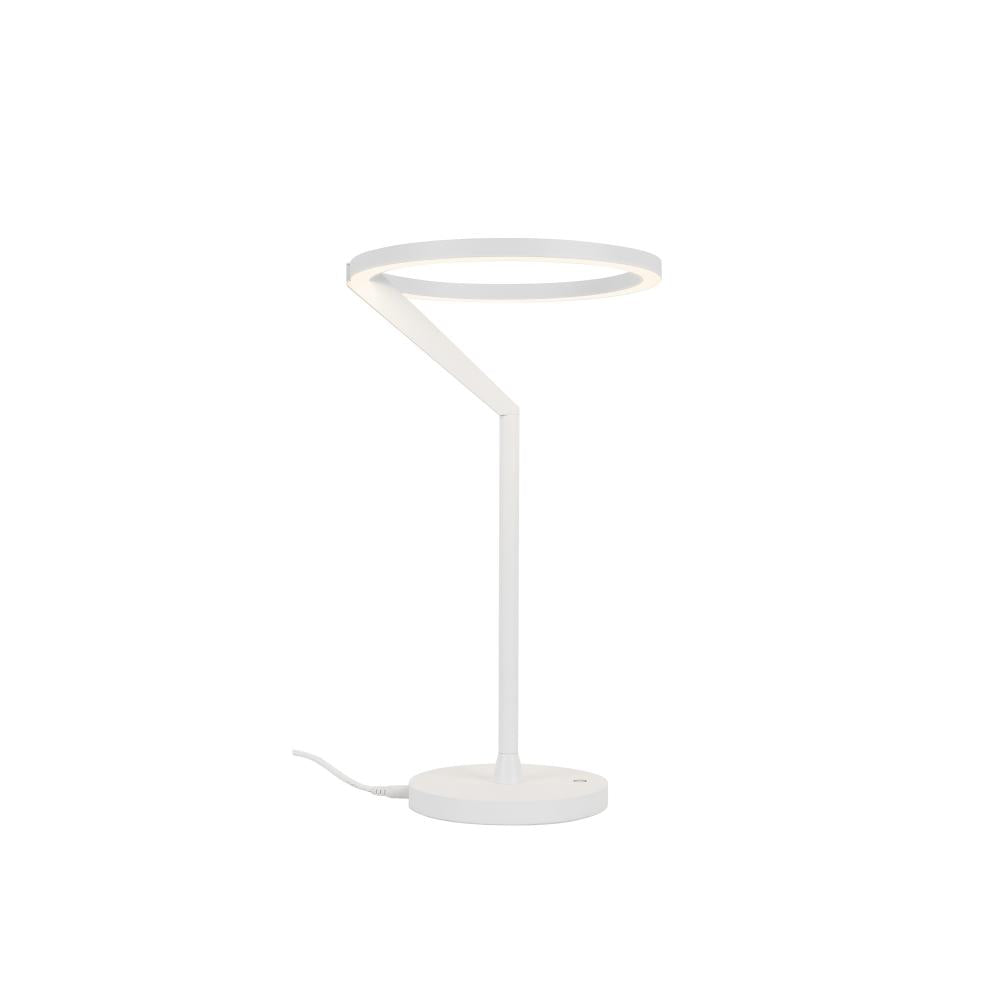 Kuzco Roda TL27715-WH Table Lamp, 8-in, Scandinavian Minimalism, White