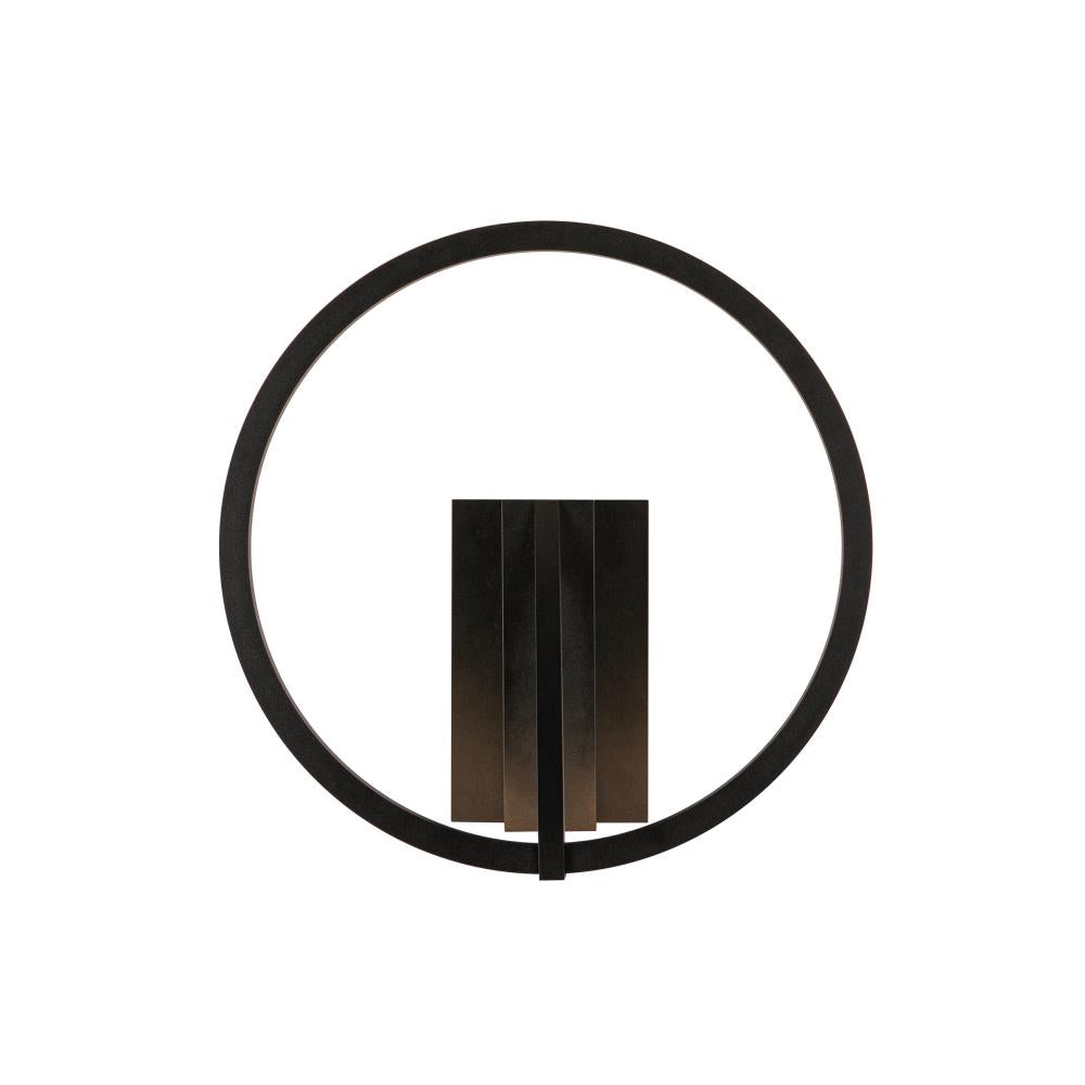 Kuzco Roda WS27713-BK-3WCCT-UNV Wall Sconce, 15W, Black