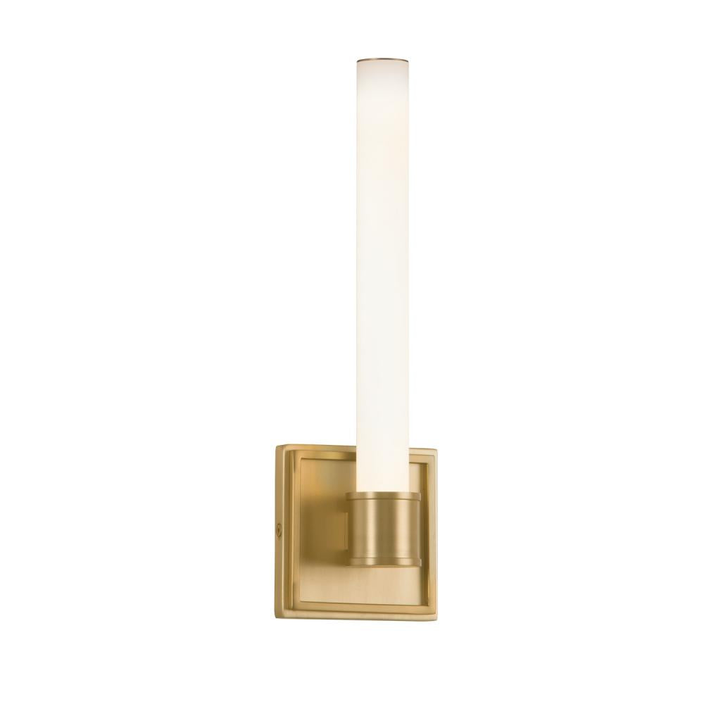Kuzco Rona WS17014-BG Wall Sconce, LED, Brushed Gold