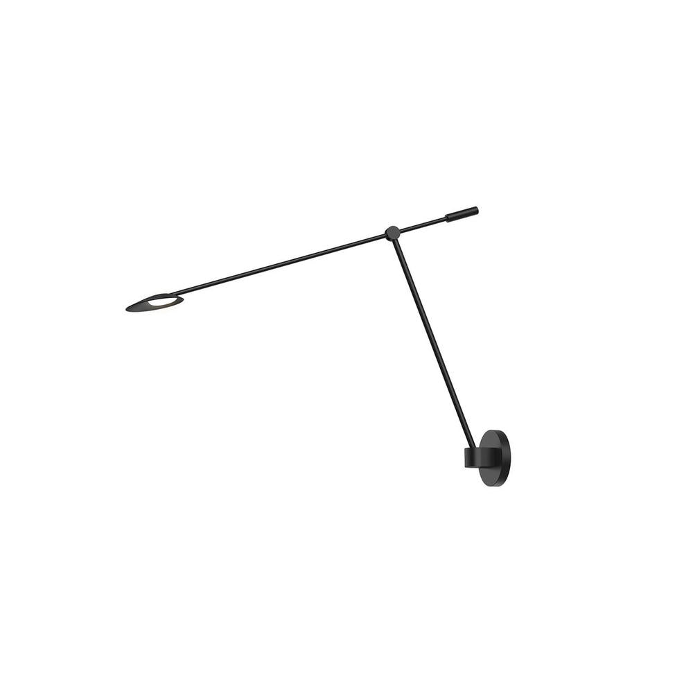 Kuzco Lighting WS90101-BK Rotaire 38-in LED Wall Sconce, UL Damp Rated, Black