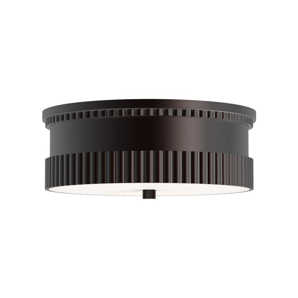 ALORA MOOD Lighting FM416114WB Flush Mount, 3 Lights, Warm Bronze
